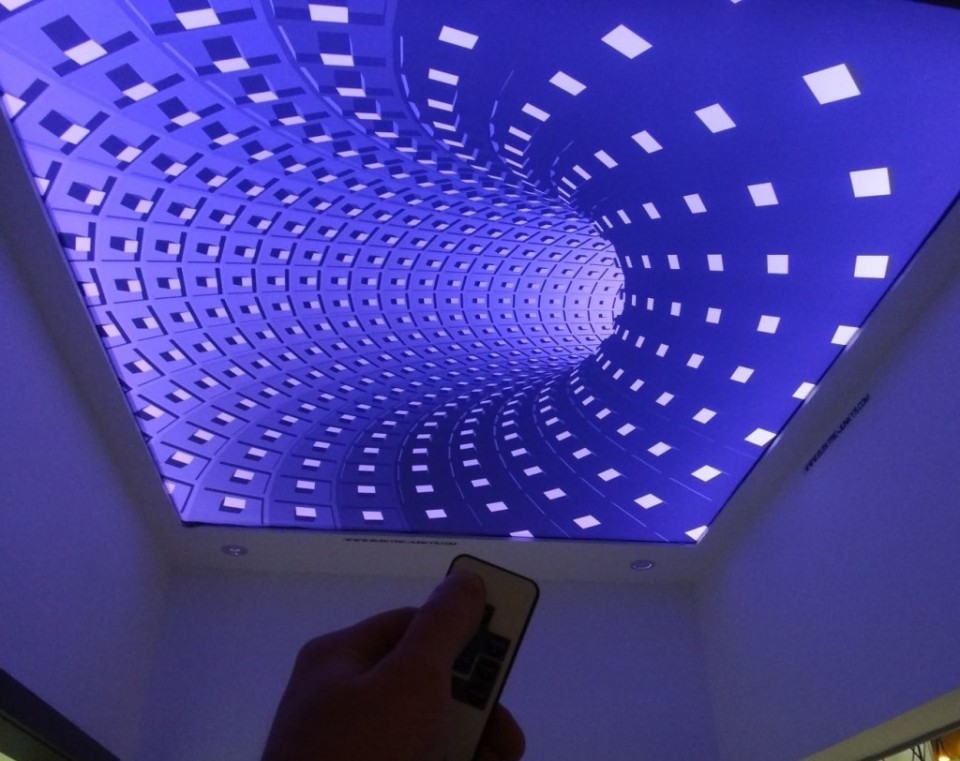 Заказать 3d натяжные потолки в г. Онега